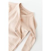 Set 4 piese: bluza, pantaloni, caciulita si manusi din bumbac organic si modal - Blush, Baby Cosy (Marime: 0-3 Luni) JEMBC-CSYM24507-0