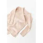 Set 4 piese: bluza, pantaloni, caciulita si manusi din bumbac organic si modal - Blush, Baby Cosy (Marime: 0-3 Luni) JEMBC-CSYM24507-0