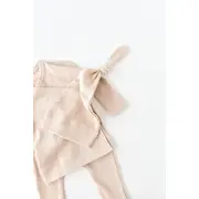 Set 4 piese: bluza, pantaloni, caciulita si manusi din bumbac organic si modal - Blush, Baby Cosy (Marime: 3-6 Luni) JEMBC-CSYM24507-3