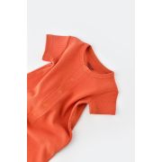 Salopeta cu panataloni scurti - 100% bumbac organic - Scortisoara, Baby Cosy (Marime: 12-18 Luni) JEMBC-CSYW1015-12
