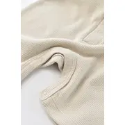 Salopeta cu panataloni scurti - 100% bumbac organic - Stone, Baby Cosy (Marime: 6-9 luni) JEMBC-CSYW1012-6