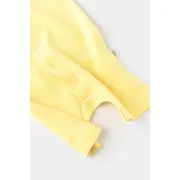 Salopeta fara maneci si panataloni scurti - 100% bumbac organic - Galben, Baby Cosy (Marime: 18-24 Luni) JEMBC-CSYW1010-18