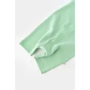 Salopeta fara maneci si panataloni scurti - 100% bumbac organic - Mint, Baby Cosy (Marime: 9-12 luni) JEMBC-CSYW1007-9