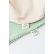 Set 2 body-uri fara maneci bebe unisex -100% bumbac organic - Mint/Stone, Baby Cosy (Marime: 3-6 Luni) JEMBC-CSYW1000-3