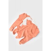 Set de 10 piese pentru nou nascut - 100% bumbac organic - Roz, Baby Cosy JEMBC-CSY5108