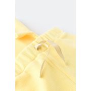 Set tricou cu panataloni scurti - 100% bumbac organic - Galben, Baby Cosy (Marime: 9-12 luni) JEMBC-CSYW1022-9