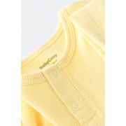Set tricou cu panataloni scurti - 100% bumbac organic - Galben, Baby Cosy (Marime: 9-12 luni) JEMBC-CSYW1022-9