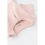Set tricou cu panataloni scurti - 100% bumbac organic - Roz, Baby Cosy (Marime: 6-9 luni) JEMBC-CSYW1023-6