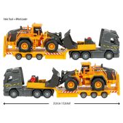 Camion majorette volvo cu remorca si buldozer hubs213726000