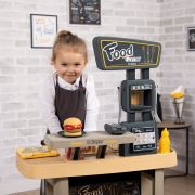 Restaurant pentru copii smoby food corner negru hubs7600310910