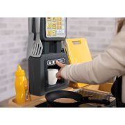 Restaurant pentru copii smoby food corner negru hubs7600310910