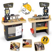 Restaurant pentru copii smoby food corner negru hubs7600310910