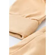 Salopeta cu fermoar cu maneca lunga si panataloni lungi - 100%bumbac organic - Mustar, Baby Cosy (Marime: 9-12 luni) JEMBC-CSY3036-9