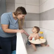 Scaun de baie smoby baby bath time albastru hubs7600140404