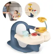 Scaun de baie smoby baby bath time albastru hubs7600140404