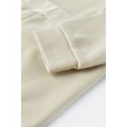 Set bluzita cu maneca lunga si panataloni lungi - bumbac organic 100% - Crem, Baby Cosy (Marime: 3-6 Luni) JEMBC-CSY3027-3