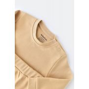Set bluzita cu maneca lunga si panataloni lungi - bumbac organic 100% - Mustar, Baby Cosy (Marime: 3-6 Luni) JEMBC-CSY3030-3