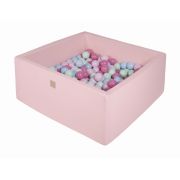 Piscina Uscata Cu 200 De Bile (mint, Baby Blue, Roz Deschis, Roz Pastel) Meowbaby  , 90x90x40 Cm, Roz Deschis Pjbmek032