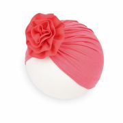 Caciulita tip turban cu floare aplicata in fata MBMZ070-CT11