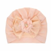 Caciulita tip turban cu funda din satin aplicata in fata MDMZ048-CT5