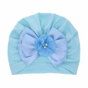 Caciulita tip turban cu funda din satin aplicata in fata MDMZ048-CT5