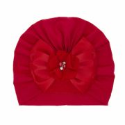 Caciulita tip turban cu funda din satin aplicata in fata MDMZ048-CT5