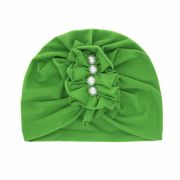 Caciulita tip turban cu perlute aplicate in fata MBMZ046-CT7