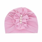 Caciulita tip turban cu perlute aplicate in fata MBMZ046-CT7