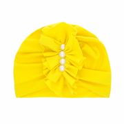 Caciulita tip turban cu perlute aplicate in fata MBMZ046-CT7