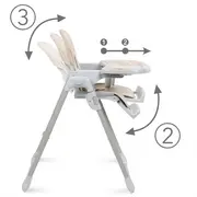 Scaun de masa multifunctional kidwell beno - beige edeedikrwyben03a1