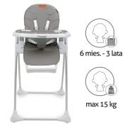 Scaun de masa multifunctional kidwell beno - gray edeedikrwyben02a1