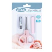 Set 3 accesorii ingrijire unghii roz Sevibebe BBKSEV_507-2