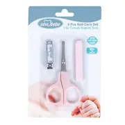 Set 3 accesorii ingrijire unghii roz Sevibebe BBKSEV_507-2