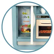 Bucatarie smoby bon appetit albastru hubs7600310824