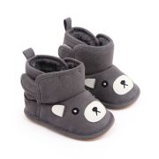 Cizmulite pentru baietei - grey teddy (marime disponibila: 3-6 luni (marimea 18 incaltaminte)) mdm22-4-2-p4.3-6 luni (marimea 18 incaltaminte)