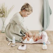 Gentuta de infasat pentru papusa smoby baby nurse changing bag crem cu accesorii hubs7600220369
