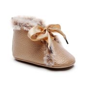 Ghetute aurii imblanite cu fundita din satin MDXH0223-3-sa26