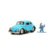 JADA SET MASINUTA METALICA VOLKSWAGEN BETTLE SCARA 1:32 SI FIGURINA METALICA STITCH VIV253073001