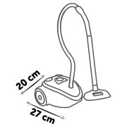 Jucarie smoby aspirator vacuum cleaner negru hubs7600330217