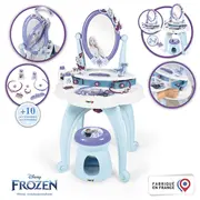Jucarie smoby masuta de machiaj frozen hairdresser 2 in 1 hubs7600320244