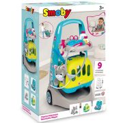 Jucarie smoby set veterinar cu carucior si pisica hubs7600340402