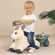 Masinuta de impins smoby pony cu remorca hubs7600140502
