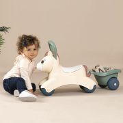 Masinuta de impins smoby pony cu remorca hubs7600140502