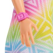 PAPUSA BARBIE FASHIONISTA BLONDA CU SUVITE MOV VIVMTFBR37_HBV22