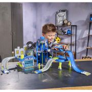 Pista de masini majorette creatix police cu 5 masinute hubs212050030