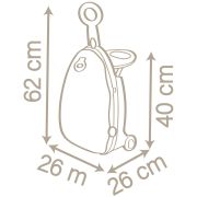 Valiza multifunctionala pentru papusi smoby baby nurse 3 in 1 maro hubs7600220374