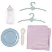Valiza multifunctionala pentru papusi smoby baby nurse 3 in 1 maro hubs7600220374