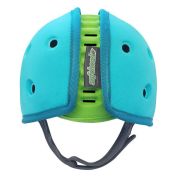 Casca protectie bebelusi cu spuma flexibila, ultrausoara, reglabila, 7-24 luni, albastra, SafeHeadBaby Owl, SHB002