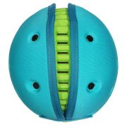 Casca protectie bebelusi cu spuma flexibila, ultrausoara, reglabila, 7-24 luni, albastra, SafeHeadBaby Owl, SHB002