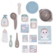 Centru de ingrijire pentru papusi smoby baby nurse doll`s play center maro cu 23 accesorii hubs7600220376